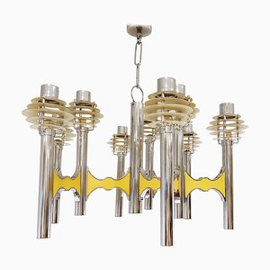 Space Age Chandelier by Gaetano Sciolari, 1970s-IRH-959339