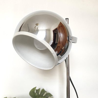 Space Age Chrome Eyball Desk Lamp by Goffredo Reggiani, 1960s-OLQ-1820505