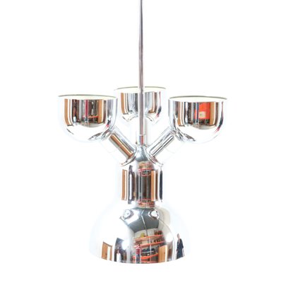 Space Age Chrome Pendant Light by Cosack Leuchten, 1970s-MY-1289284