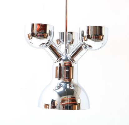 Space Age Chrome Pendant Light by Cosack Leuchten, 1970s-MY-1289284