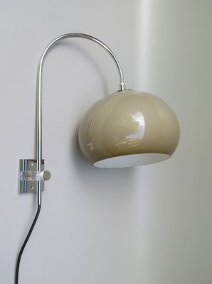 Space Age Chrome-Plated Wall Lamp, 1970s-EY-1320728