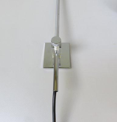 Space Age Chrome-Plated Wall Lamp, 1970s-EY-1320728