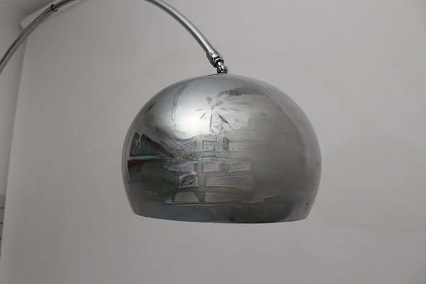 Space Age Chromed Metal Floor Lamp, 1960s-NB-1346024