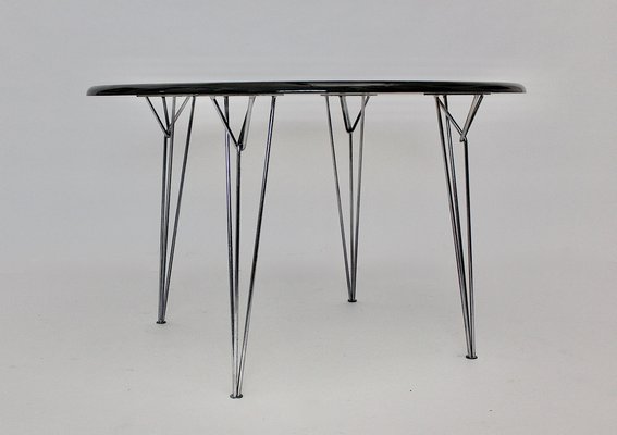 Space Age Circular Dining Table, 1960s-NB-1789238