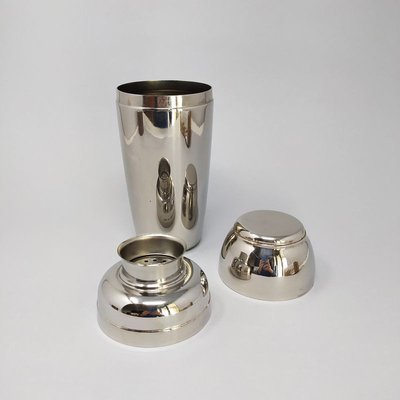 Space Age Cocktail Shaker in Stainless Steel from MEPRA, Italy, 1960s-QGR-841446