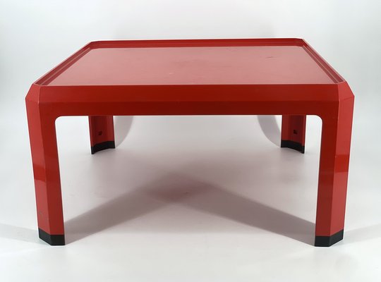 Space Age Coffee Table by Alberto Rosselli for Kartell, Italy, 1970s-CZ-2041213