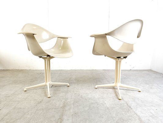 Space Age Daf Chairs by George Nelson for Herman Miller, 1960s, Set of 4-IRH-1741559