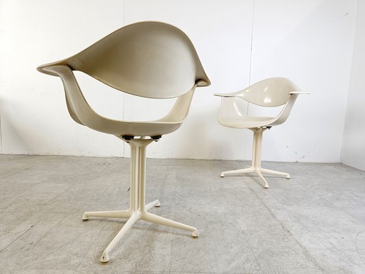 Space Age Daf Chairs by George Nelson for Herman Miller, 1960s, Set of 4-IRH-1741559