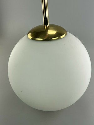 Space Age Design Opal Brass Glass Ceiling Ball Lamp-EJL-1140639