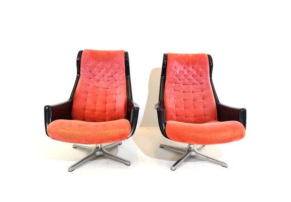 Space Age Dux Galaxy Lounge Chairs by Yngvar Sandström for Dux, 1970s, Set of 2-HUW-1745939