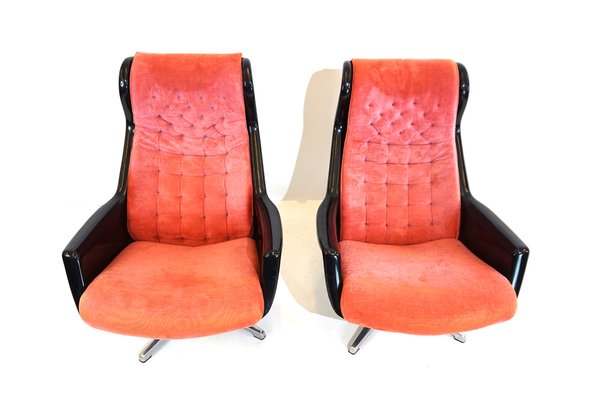 Space Age Dux Galaxy Lounge Chairs by Yngvar Sandström for Dux, 1970s, Set of 2-HUW-1745939