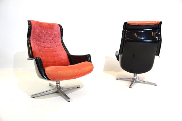 Space Age Dux Galaxy Lounge Chairs by Yngvar Sandström for Dux, 1970s, Set of 2-HUW-1745939