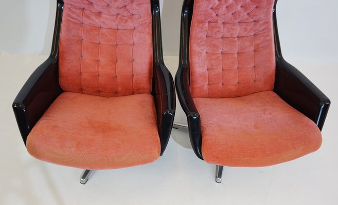 Space Age Dux Galaxy Lounge Chairs by Yngvar Sandström for Dux, 1970s, Set of 2-HUW-1745939