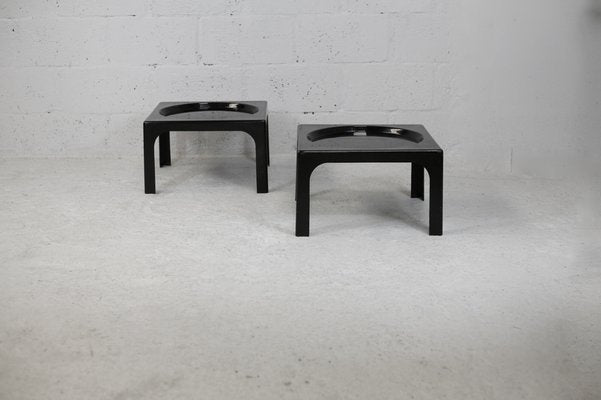 Space Age Fiberglass Coffee Tables, 1970s, Set of 2-MAO-1047978