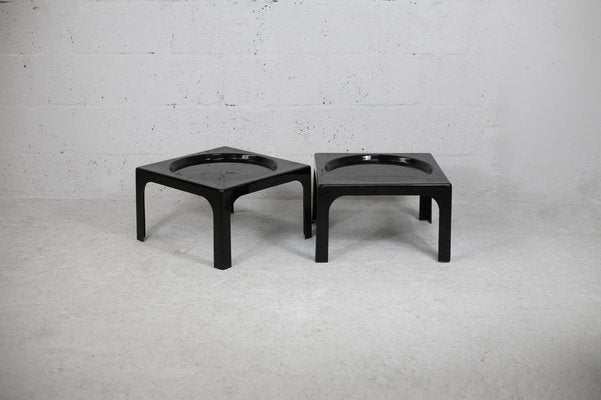 Space Age Fiberglass Coffee Tables, 1970s, Set of 2-MAO-1047978