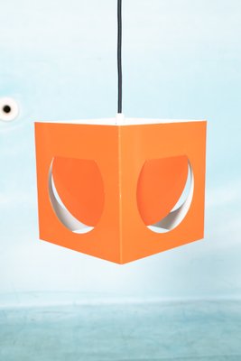 Space Age Finnish Hanging Lamp by Kubus Stockmann Orno & Yuri Suzuki for Orno, 1960s-HGA-1719102