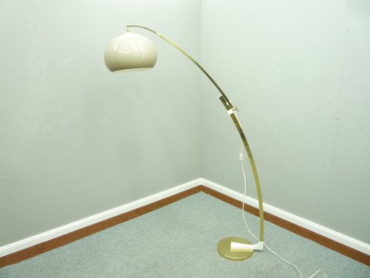 Space Age Floor Lamp in Brass from Sölken Leuchten, 1960s-UG-1382870