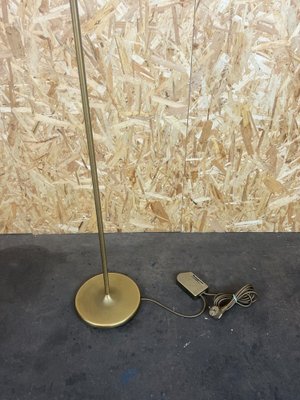 Space Age Floor Lamp in Brass & Glass from Hillebrand Lighting, 1960s / 70s-EJL-1327719