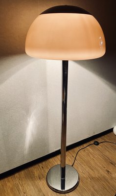 Space Age Floor Lamp in Brown and Chrome from Cosack, 1970s-PYR-1815614