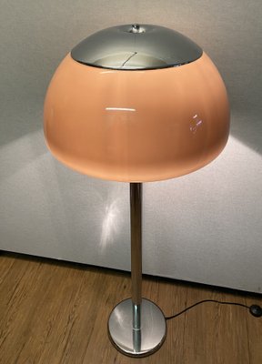 Space Age Floor Lamp in Brown and Chrome from Cosack, 1970s-PYR-1815614