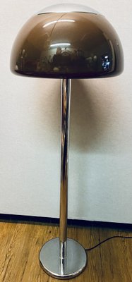 Space Age Floor Lamp in Brown and Chrome from Cosack, 1970s-PYR-1815614