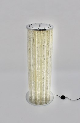 Space Age Floor Lamp in Chromed Metal and Acrylic Glass, France, 1960s-NB-1328396