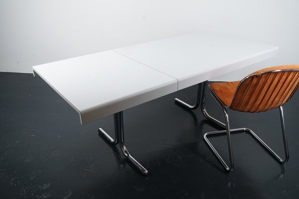 Space Age German Extending Dining Table or Desk, 1970s-CIP-1078788