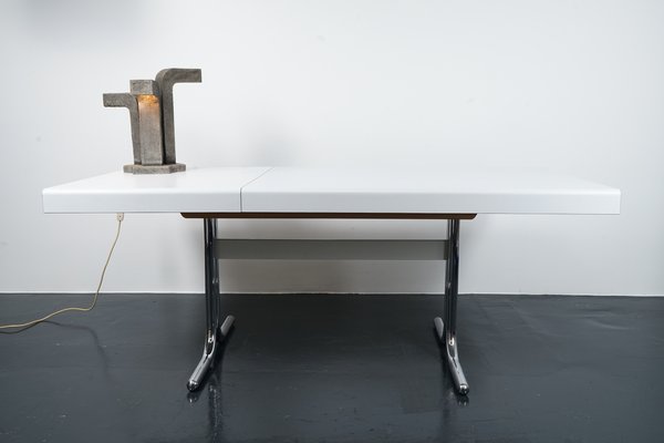 Space Age German Extending Dining Table or Desk, 1970s-CIP-1078788