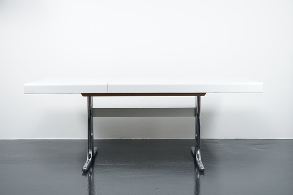 Space Age German Extending Dining Table or Desk, 1970s-CIP-1078788