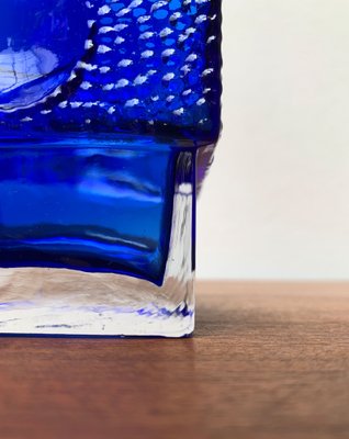 Space Age Glass Block Vase, 1960s-UAH-1337885