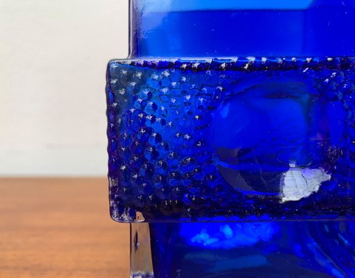 Space Age Glass Block Vase, 1960s-UAH-1337885