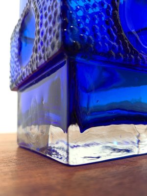 Space Age Glass Block Vase, 1960s-UAH-1337885