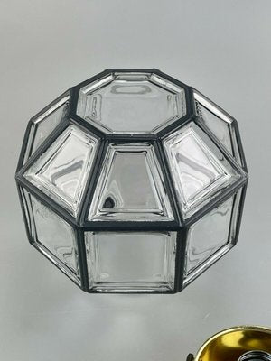 Space Age Glass Ceiling Lamp from Limburg, 1960s-EJL-1143984