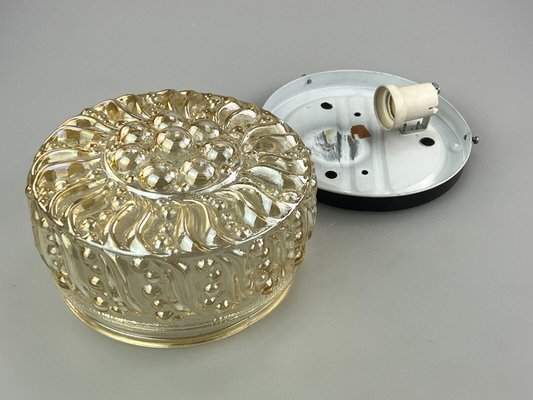 Space Age Glass Flush Mount, 1970s-EJL-1382744