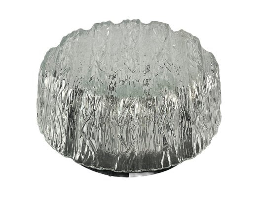 Space Age Glass Flush Mount, 1970s-EJL-1441840