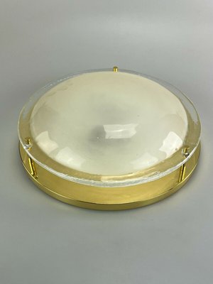 Space Age Glass Flush Mount by Plafoniere, 1960s-EJL-1140135