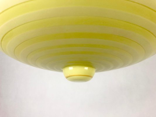 Space Age Glass Pendant Lamp from Meissen, 1950s-ZCY-1375839