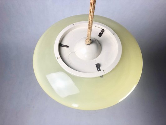 Space Age Glass Pendant Lamp from Meissen, 1950s-ZCY-1375839