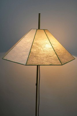 Space Age Gold Edge Cocoon Floor Lamp by Panton, 1970s-FJP-1729850