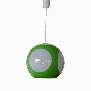 Space Age Green Ufo Ceiling Lamp attributed to Luigi Colani-VA-1216004