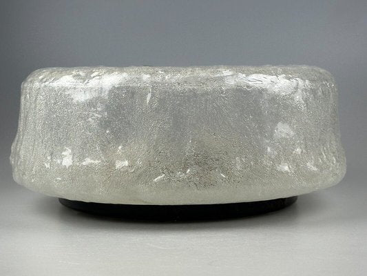 Space Age Ice Glass Flush Mount, 1960s-1970s-EJL-1821977