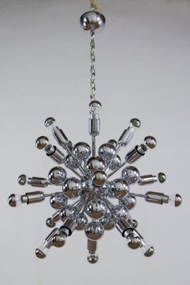 Space Age Italian 20-Light Sputnik Chandelier by Reggiani Goffredo, 1965-MTX-1449044