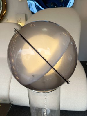 Space Age Italian Acrylic Saturn Floor Lamp, 1970s-FUE-1115289