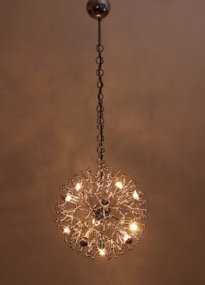 Space Age Italian Chandelier by Gaetano Sciolari, 1960s-NB-618827