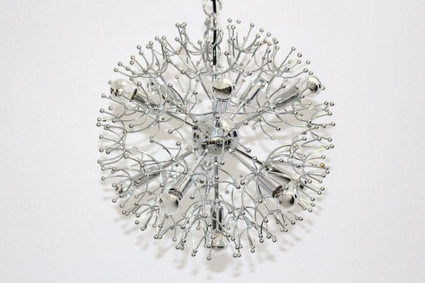 Space Age Italian Chandelier by Gaetano Sciolari, 1960s-NB-618827