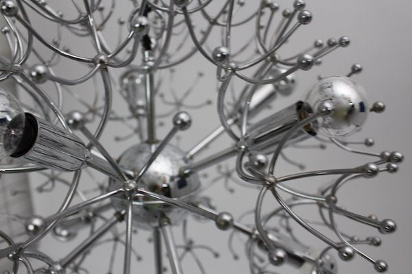 Space Age Italian Chandelier by Gaetano Sciolari, 1960s-NB-618827