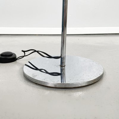 Space Age Italian Chromed Metal Floor Lamp, 1970s-GDD-1331204