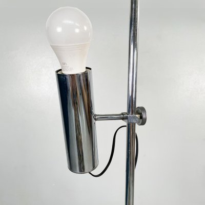 Space Age Italian Chromed Metal Floor Lamp, 1970s-GDD-1331204