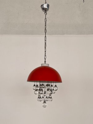 Space Age Jelly Fish Pendant Light, 1980s-VNE-1440933