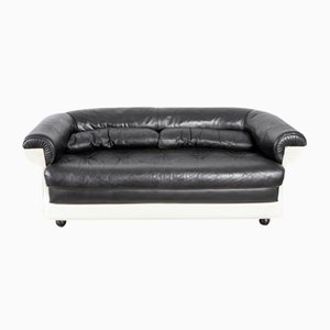 Space Age Leather Sofa by Angelo Mangiarotti-LMR-1378552